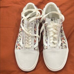Floral Canvas Women's Vans